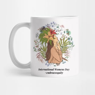 embrace equity international women's day 2023 Mug